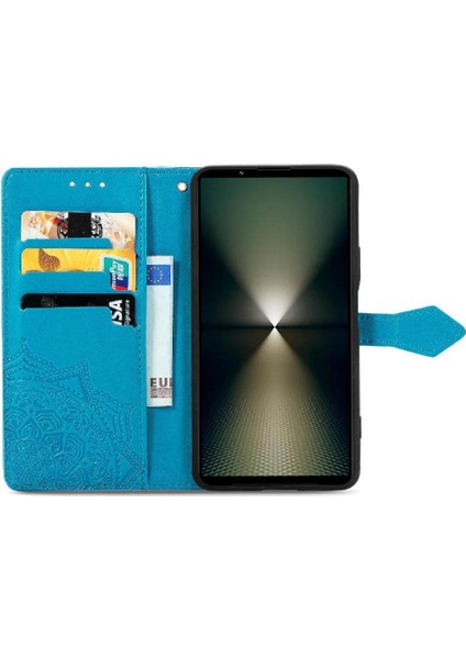 Sony Xperia 1 Vı Flip Kapak Için Flip Case Basit Iş Deri Kılıf (Yurt Dışından)