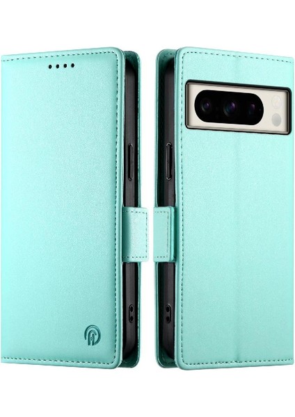 Google Piksel 8 Pro Kart Yuvaları Için Flip Case Cüzdan Günlük Kullanım Iş Çevirme (Yurt Dışından)