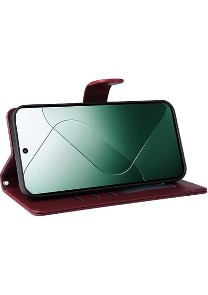 Xiaomi 14 5g Için Flip Case Deri Çanta Basit Iş Darbeye Çevir (Yurt Dışından) fırsatları