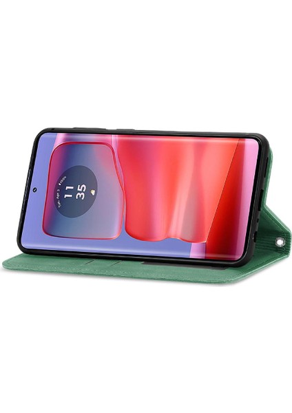Motorola Moto Kenar 50 Pro Cüzdan Kılıf Için Flip Case Darbeye (Yurt Dışından) modelleri