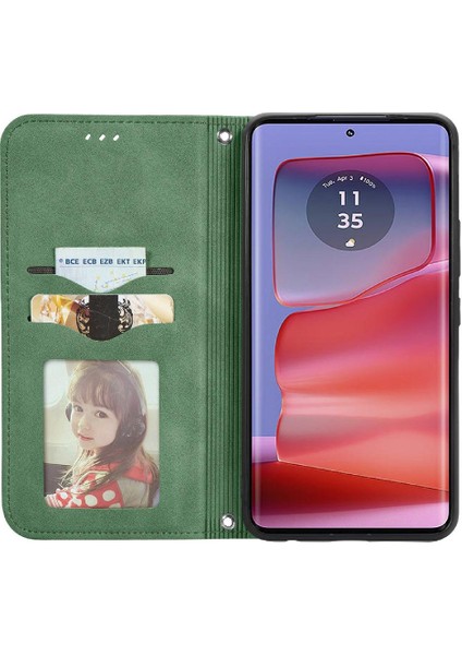 Motorola Moto Kenar 50 Pro Cüzdan Kılıf Için Flip Case Darbeye (Yurt Dışından) fırsatları