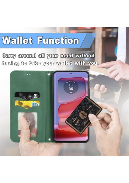 Motorola Moto Kenar 50 Pro Cüzdan Kılıf Için Flip Case Darbeye (Yurt Dışından) indirimleri