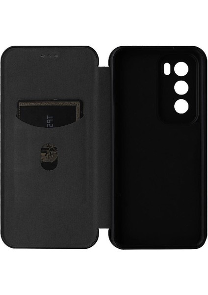 Oppo Oppo 12 5g Manyetik Karbon Fiber Tam Koruma Flip Case Için Flip Case (Yurt Dışından) modelleri