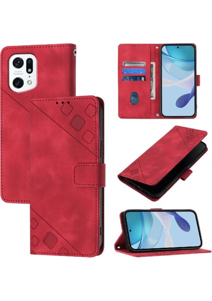 Oppo Bulmak Için Kılıf X5 Kart Tutucu Manyetik Deri Cüzdan Kapak Çevirin (Yurt Dışından)