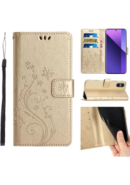 Sony Xperia 10 Vı Için Filp Durumda Bilek Kayışı Manyetik Kapatma Kickstand Pu (Yurt Dışından)