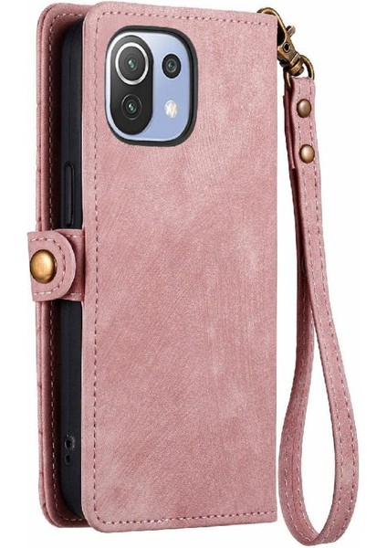 Xiaomi 11 Lite Için Flip Case Basit Iş Cüzdan Deri Kılıf Flip (Yurt Dışından) fiyatları