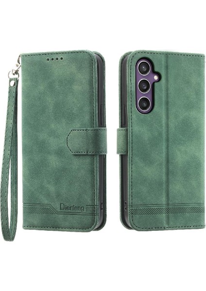 Samsung Galaxy S24 Artı Nakit Cep Bileklik Manyetik Kart Için Flip Case (Yurt Dışından) modelleri