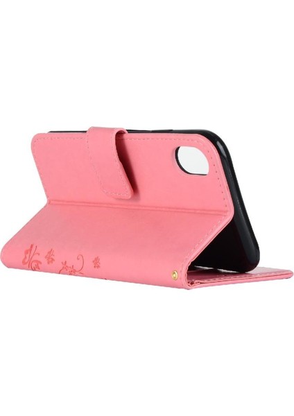 IPhone Xr Kickstand Manyetik Kapatma Kart Tutucu Bilek Kayışı Için Filp Durumda (Yurt Dışından) modelleri