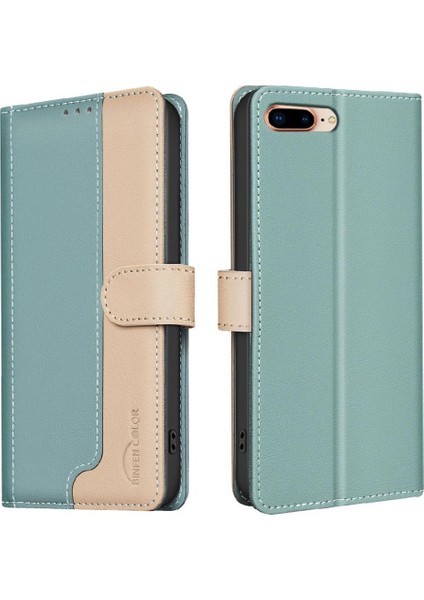 IPhone 6 Için Flip Case Artı/6s Artı Darbeye Dayanıklı Tpu Iç Kabuk Kickstand (Yurt Dışından)