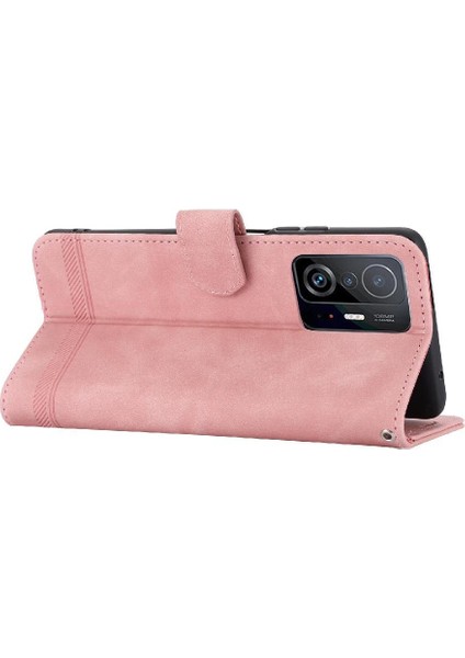 Xiaomi 11T/11T Pro Bileklik Premium Manyetik Kapatma Nakit Için Flip Case (Yurt Dışından)