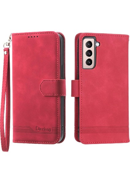 Samsung Galaxy S21 Artı Kart Yuvaları Manyetik Kapatma Premium Için Flip Case (Yurt Dışından)