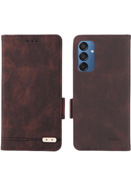 Toka Kapak Kickstand Manyetik ile Samsung Galaxy Flip Için Flip Case (Yurt Dışından)