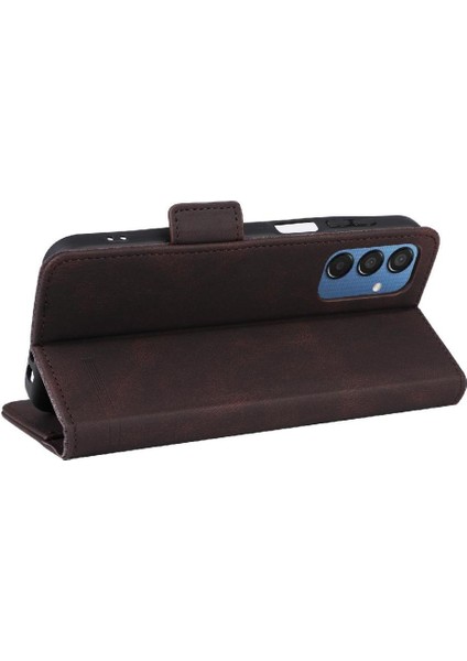 Toka Kapak Kickstand Manyetik ile Samsung Galaxy Flip Için Flip Case (Yurt Dışından)