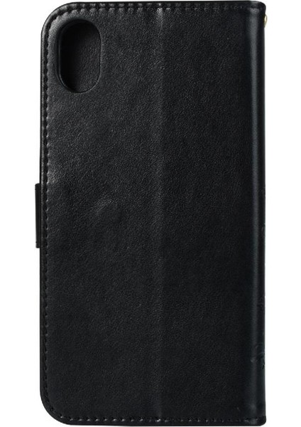 IPhone Xr Kickstand Manyetik Kapatma Kart Tutucu Bilek Kayışı Için Filp Durumda (Yurt Dışından) fırsatları