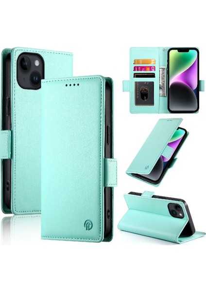 IPhone 14 Cüzdan Günlük Kullanım Için Flip Case Kartvizit Yuvaları (Yurt Dışından) modelleri