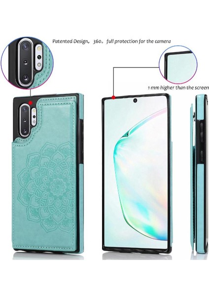 Samsung Galaxy Not 20 Için Kart Tutucu Kılıf ile Cüzdan Kabartmalı Mandala (Yurt Dışından) indirimleri