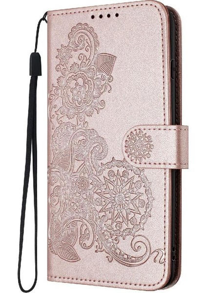 IPhone 16 Için Flip Case Pro Max Kickstand Koruyucu Pu Deri Manyetik (Yurt Dışından)