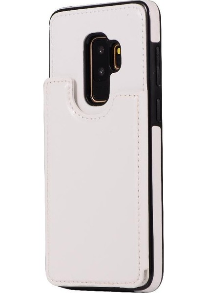 Samsung Galaxy S9 Artı Kart Yuvaları Için Cüzdan Kılıf Kickstand Pu Deri (Yurt Dışından) modelleri