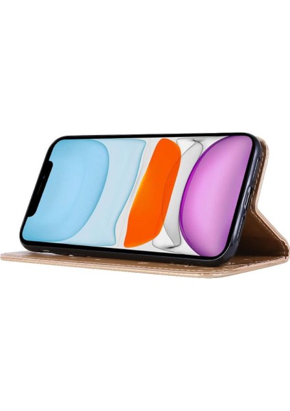IPhone 12 Mini Pu Deri Kart Tutucu Kickstand Manyetik Için Filp Durumda (Yurt Dışından) indirimleri