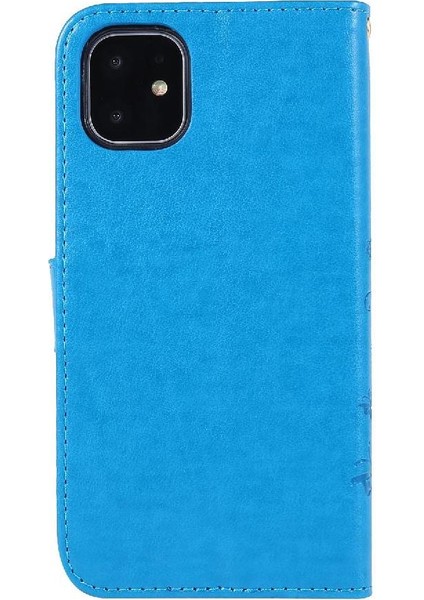 IPhone 11 Için Filp Durumda Kart Tutucu Manyetik Kapatma Pu Deri Kickstand (Yurt Dışından) fırsatları