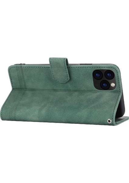 IPhone 11 Için Flip Case Pro Max Manyetik Kapatma Kart Yuvaları Nakit Cep (Yurt Dışından)