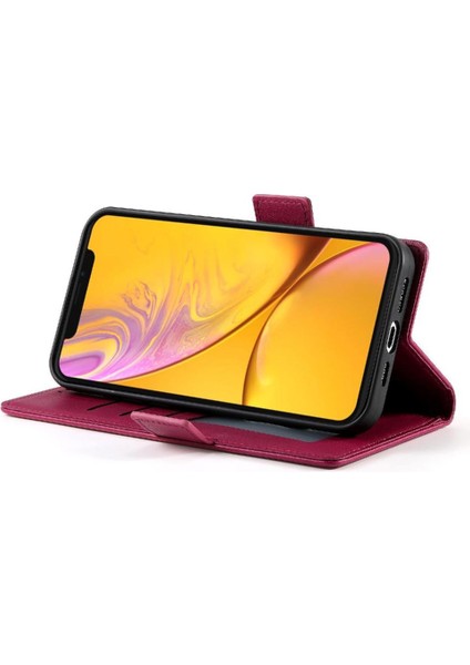 IPhone Xr Cüzdan Flip Günlük Kullanım Kartvizit Yuvaları Için Flip Case (Yurt Dışından)