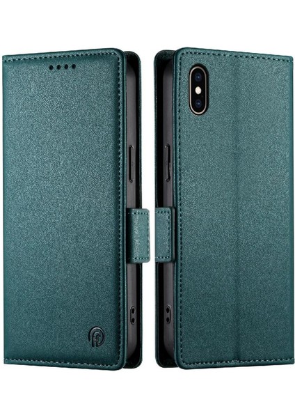 IPhone Xs Max Flip Kart Yuvaları Iş Günlük Kullanım Cüzdan Için Flip Case (Yurt Dışından)