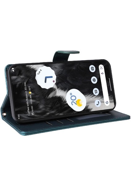 Google Piksel 7 Pro Deri Kılıf Için Flip Case Basit Iş Flip Kapak (Yurt Dışından)