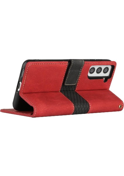 Samsung Galaxy S21 Kickstand Kart Yuvası Bilek Kayışı Çizik Için Cüzdan Kılıf (Yurt Dışından) fırsatları