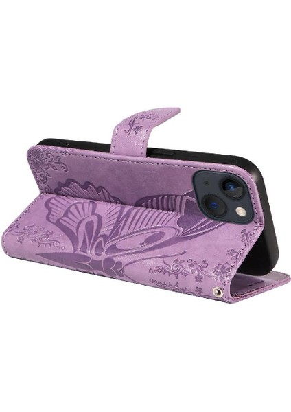Kredi Kartı Yuvası ile IPhone 14 Için Flip Case Ayrılabilir El Kayışı Yüksek (Yurt Dışından) fırsatları