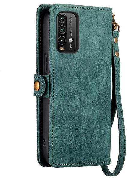 Xiaomi Redmi Not 9 Için Flip Case 4g Cüzdan Darbeye Deri Kılıf Kapak (Yurt Dışından)