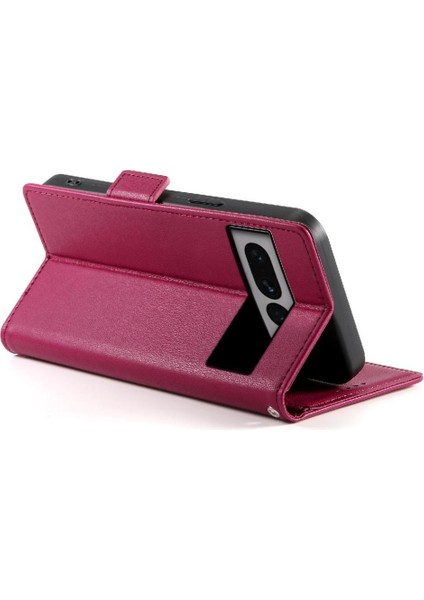Google Piksel 7 Pro Cüzdan Kart Yuvaları Için Flip Case Iş Günlük Kullanım Flip (Yurt Dışından)
