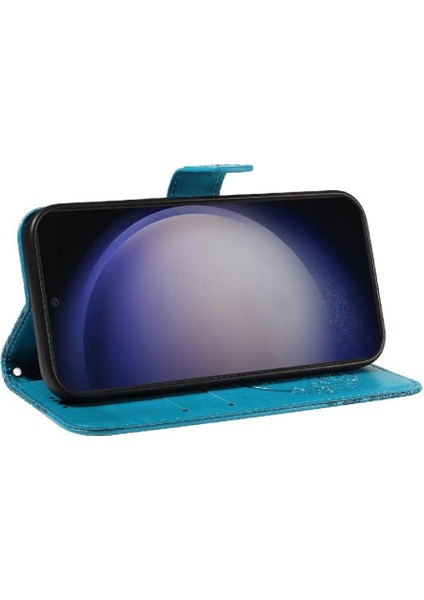 Samsung Galaxy S24 Artı Yüksek Kaliteli Deri ile Kabartmalı Flip Case (Yurt Dışından) indirimleri