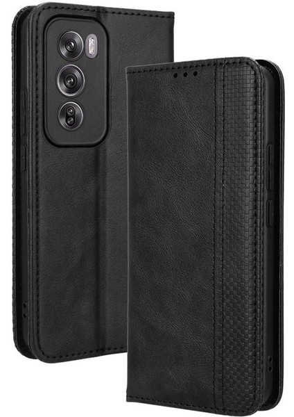 Oppo Oppo 12 5g Cüzdan Manyetik Kapatma Pu Deri Için Kılıf (Yurt Dışından)
