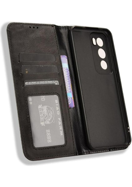 Oppo Oppo 12 5g Cüzdan Manyetik Kapatma Pu Deri Için Kılıf (Yurt Dışından) modelleri