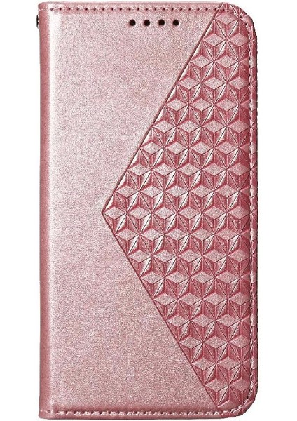 Samsung Galaxy Flip Eşkenar Dörtgen Şekli El Kayışı Cüzdan Günlük Kullanım Için Flip Case (Yurt Dışından)