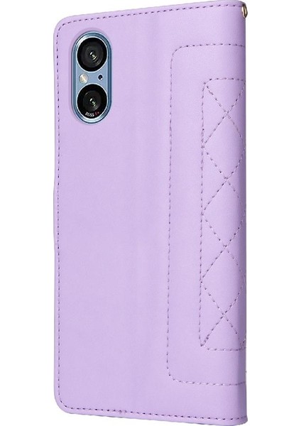 Sony Xperia 5 V Için Flip Case Basit Iş Darbeye Kapak Kılıfı (Yurt Dışından)