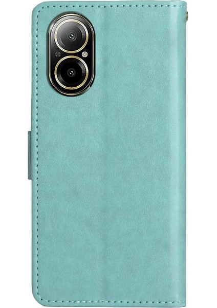 Realme C67 4g Pu Deri Kickstand Manyetik Kapatma Bilek Için Filp Durumda (Yurt Dışından) indirimleri