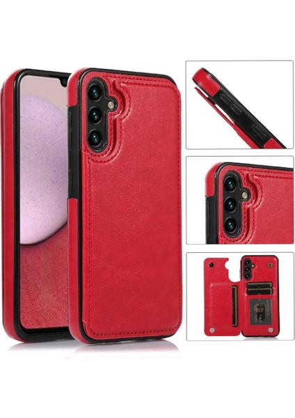 Samsung Galaxy A35 5g Kart Yuvaları Için Cüzdan Kılıf Pu Deri Kickstand (Yurt Dışından) fiyatları
