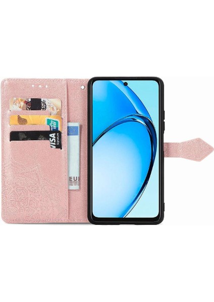 Oppo A60 4g Için Flip Case Basit Iş Zarif Desen Darbeye (Yurt Dışından) fırsatları