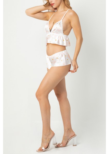 Desenli Askılı Şortlu TAKIM-19449 modelleri