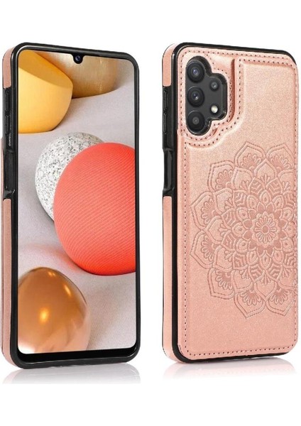 Samsung Galaxy A32 5g Desen Çiçek Flip Için Kart Tutucu Kılıf ile Cüzdan (Yurt Dışından) fırsatları