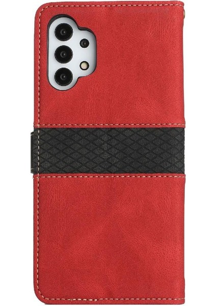 Samsung Galaxy A72 Kickstand Bilek Kayışı Kart Yuvası Kapatma Için Cüzdan Kılıf (Yurt Dışından) fırsatları