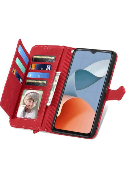Zte A34 Cüzdan Flip Fermuar Tarzı Çoklu Kart Yuvası Çok Renkli Flip Case (Yurt Dışından) fırsatları