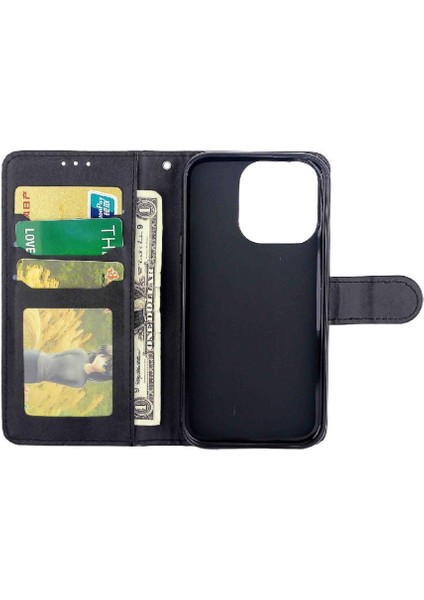 IPhone 14 Için Filp Durumda Pro Tam Koruma Kartı Tutucu Kickstand Pu (Yurt Dışından) indirimleri