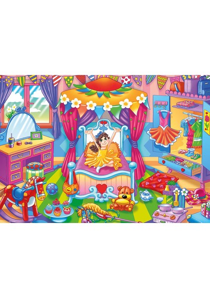 24 Parça A Girl With Toys Ks Games Jumbo Puzzle