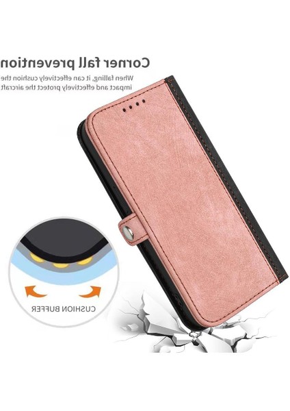 Huawei Pura 70 Pro Için Kickstand Koruyucu Cüzdan Pu Deri Kapatma (Yurt Dışından)
