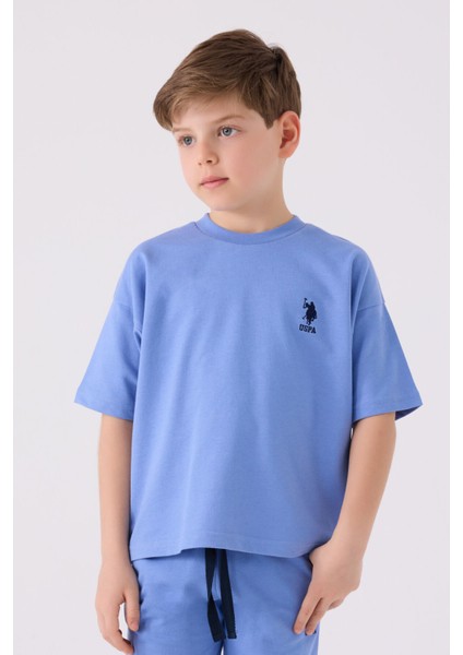 Erkek Çocuk Bermuda Takım Açık Indigo fiyatları