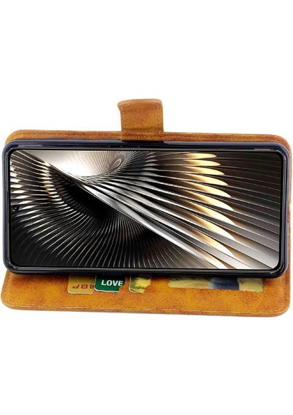 Samsung Galaxy M55 Kart Tutucu Tam Koruma Kickstand Pu Için Filp Durumda (Yurt Dışından) fırsatları