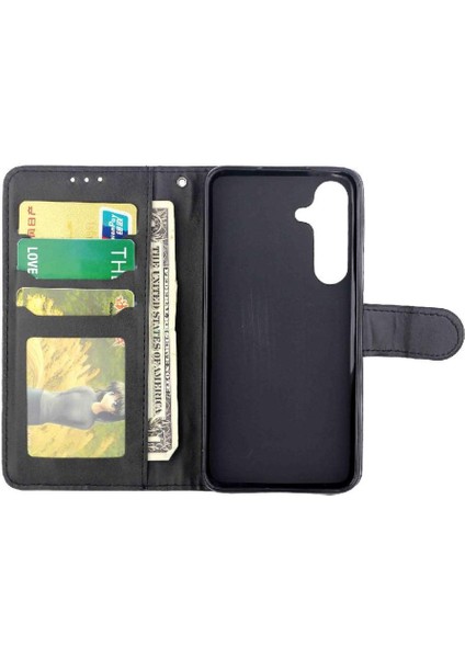 Samsung Galaxy S24 Için Filp Durumda Tam Koruma Kartı Tutucu Kickstand Pu (Yurt Dışından) fırsatları